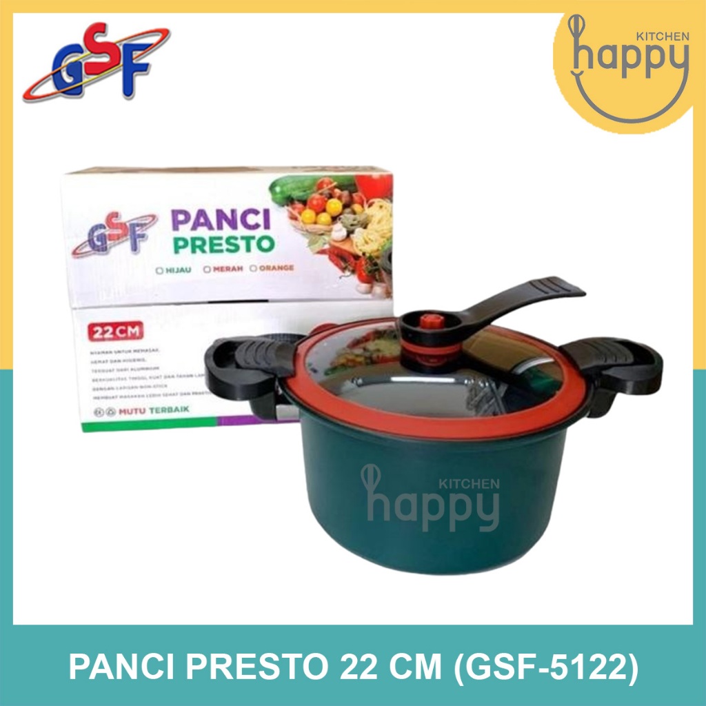 GSF Panci Presto Viral 22 CM Panci Presto Totipotent GSF 5122 GSF 5222