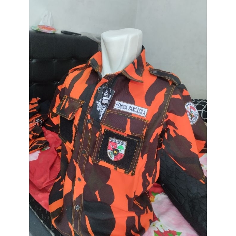 kemeja Pdh pemuda pancasila paryasi seragam ormas pp