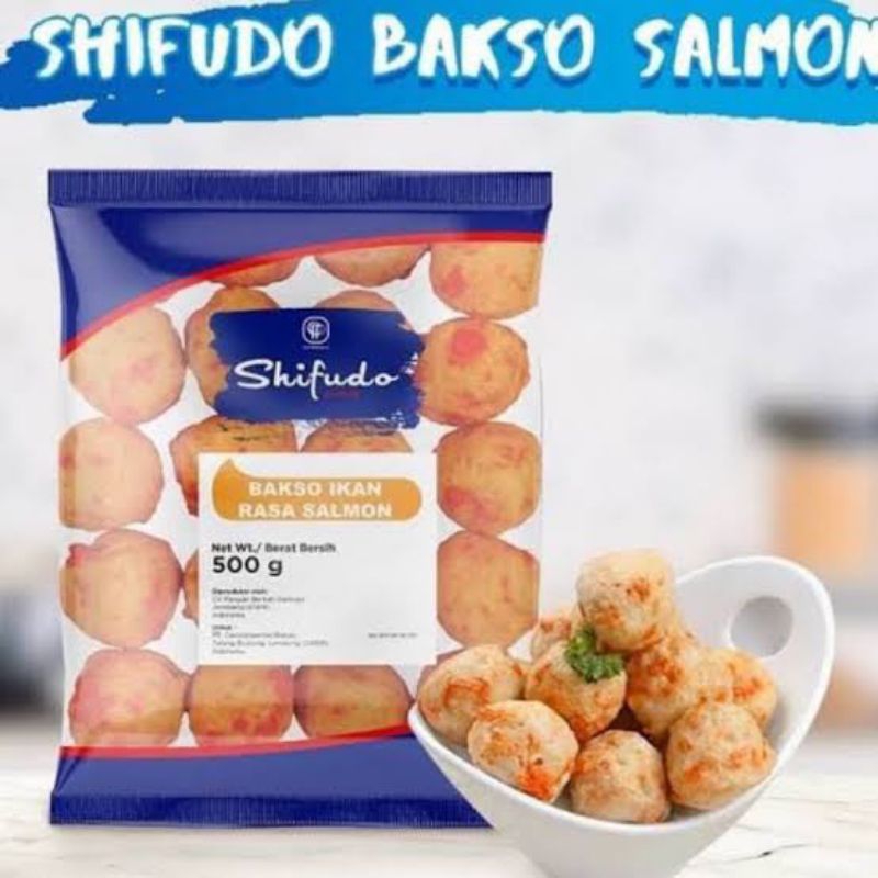 

Shifudo Bakso Salmon 500 gr (Frozen Food)