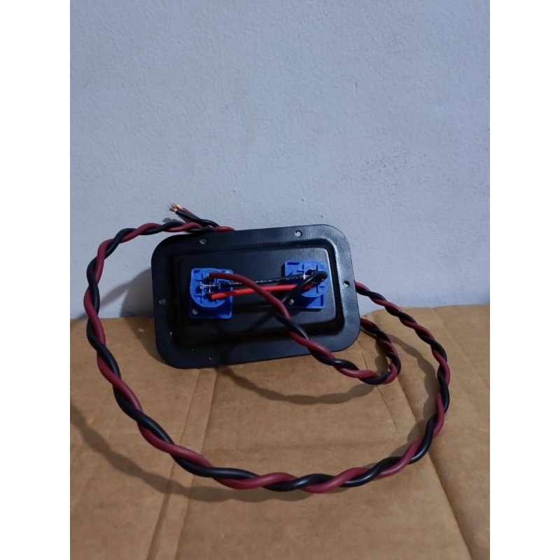 PLAT TERMINAL SPEAKER SIAP PAKAI+KABEL 2.5MM