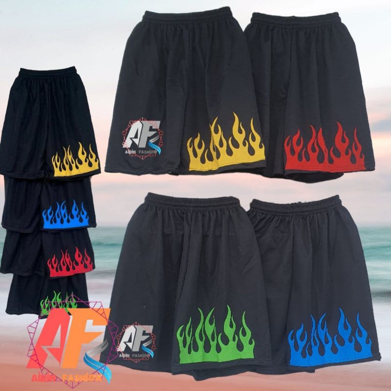 kolor api pria wanita volli badminton termurah