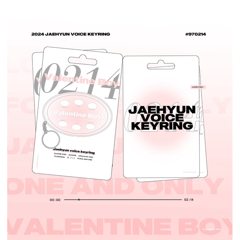 baca deskripsi ? jaehyun voice keyring nct127 nct gantungan