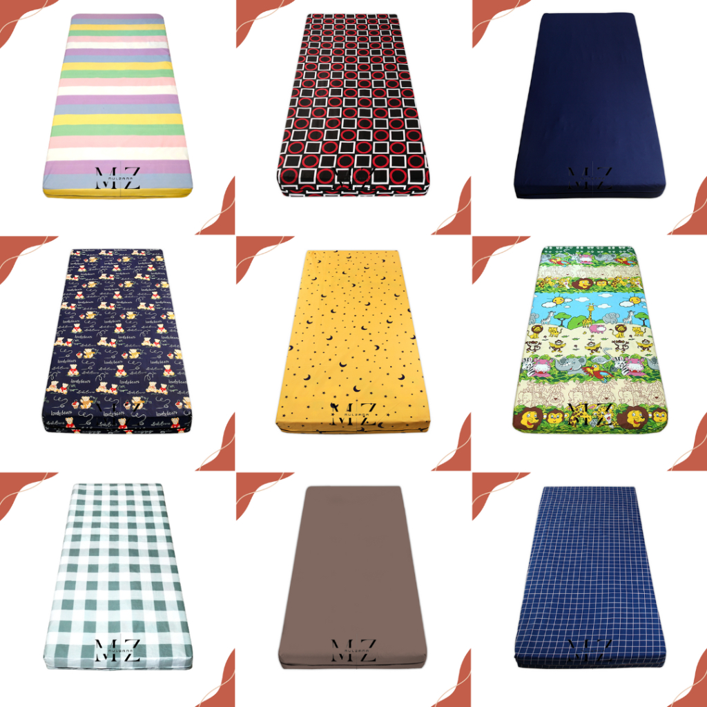 Sarung Kasur Busa Resleting 100x200x15