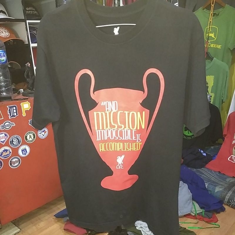 kaos second original Liverpool merchandise sz M