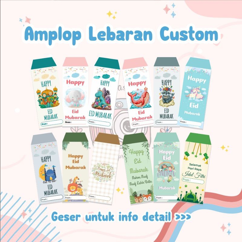 

Amplop Lebaran Custom (Large) / Amplop Lebaran / Amplop Custom / Amplop