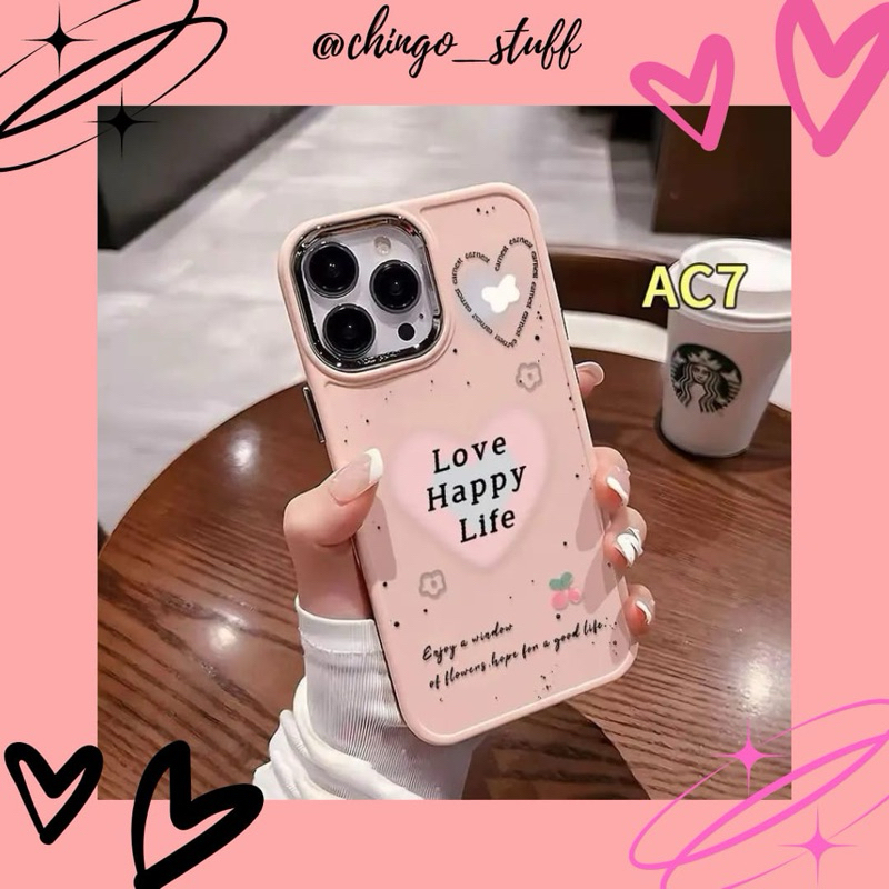 case iphone cute pink love // case iphone 14 pro max