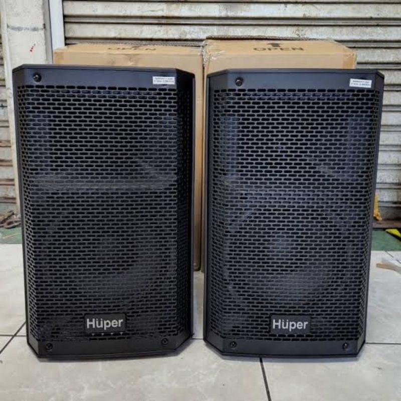SPEAKER AKTIF HUPER 8 INCH JS7 ORIGINAL HARGA 1 UNIT