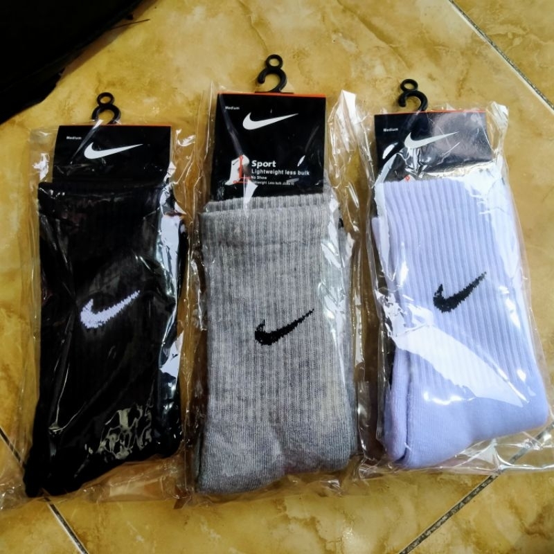 Kaos Kaki Nike Sebetis Shock Cotton Kaos Kaki Olahraga Casual Sporty