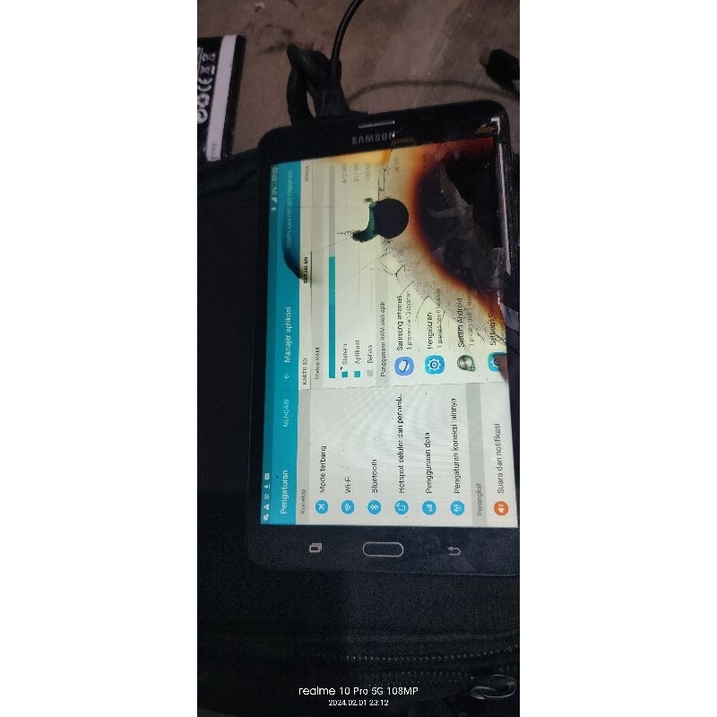 Tab Samsung A6 2018(SM T285) minus