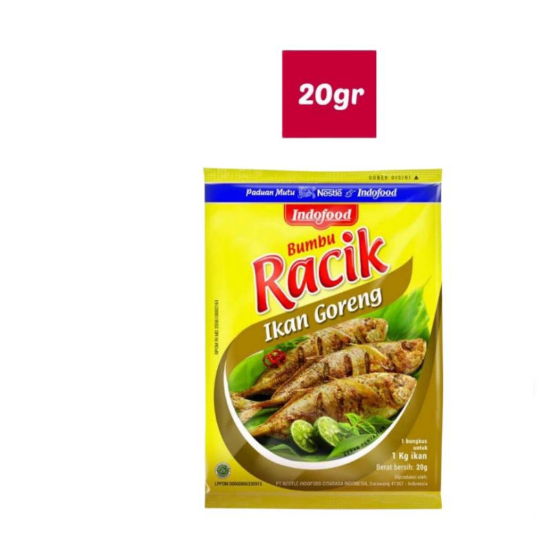 

Bumbu racik ikan goreng 20gr