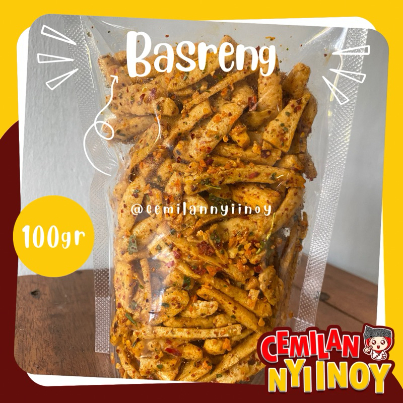 

Basreng 100gram daun jeruk pedas/original