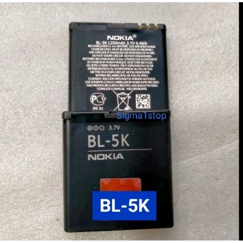 NOKIA C7 -00 N85 N86 X7 -00 BATTERY BL-5K BATERE BL 5K BATERAI BATRE