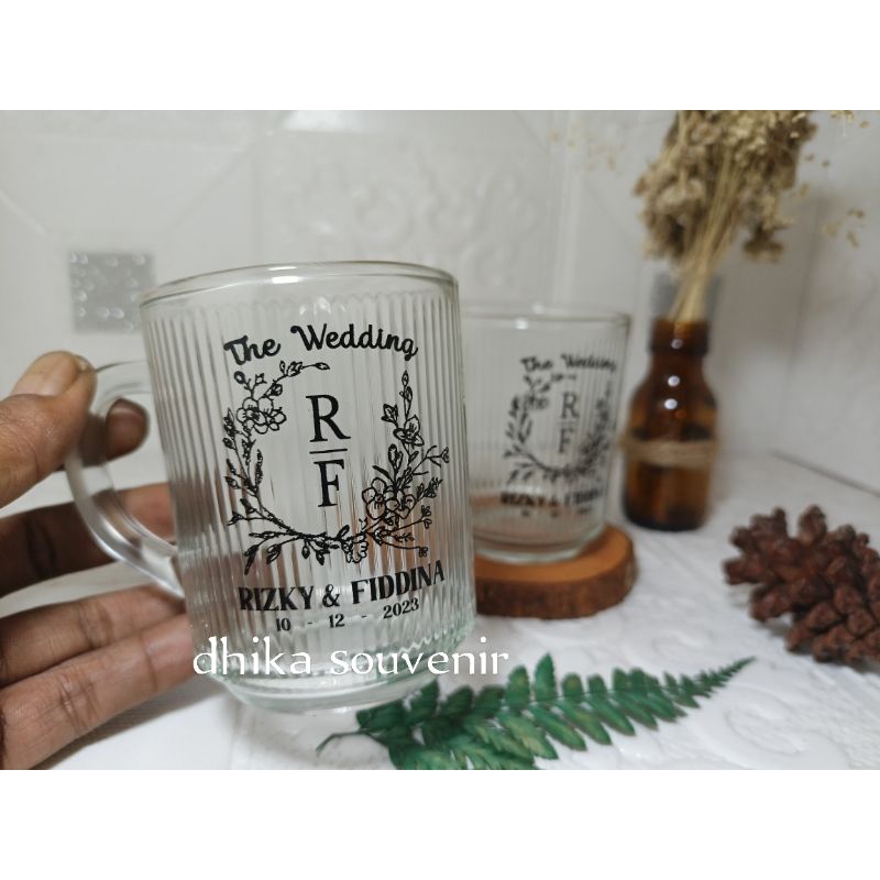 Souvenir Gelas Gagang Salur, souvenir gelas kopi