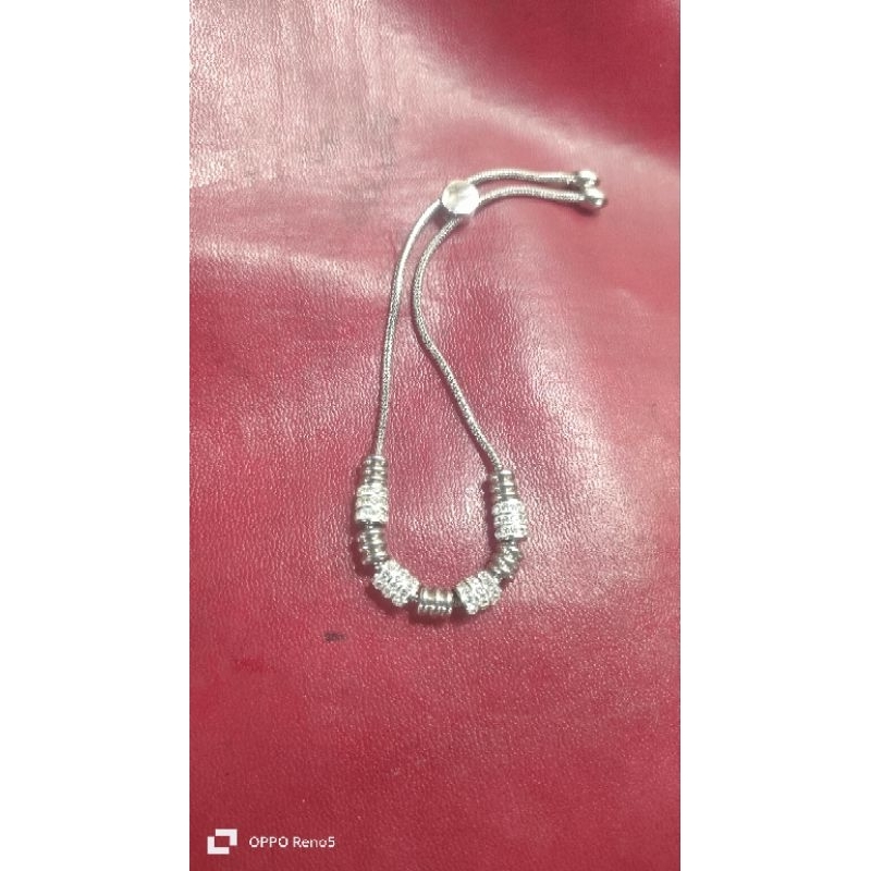 Gelang Serut Besi Putih Asli Ternate