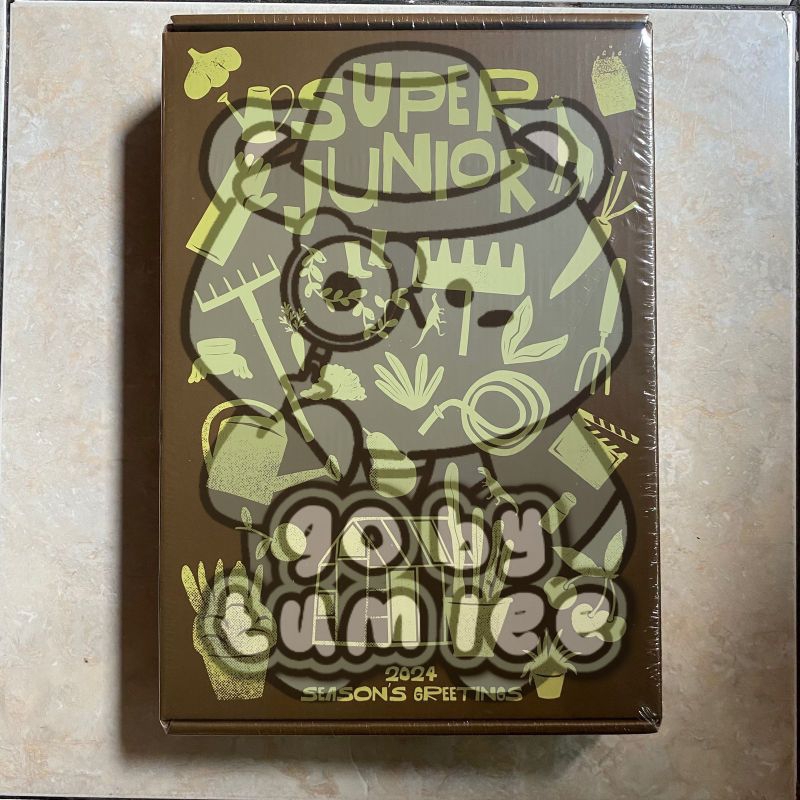 [READY STOCK] SHARING SEASON GREETING SUPER JUNIOR 2024 + WITH POB