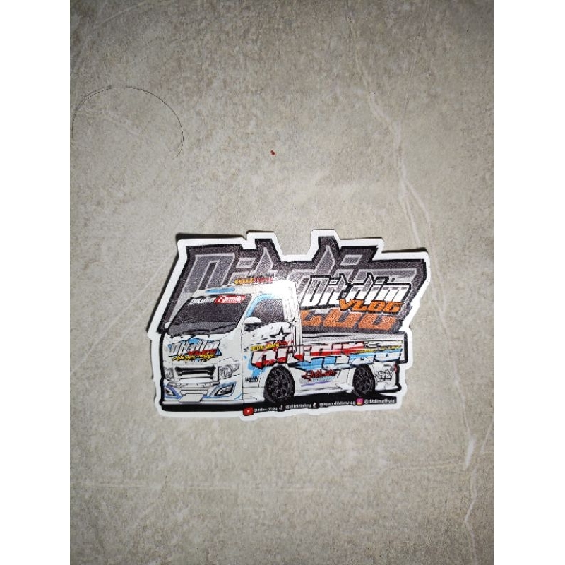 

sticker ditdim asli 1 pcs