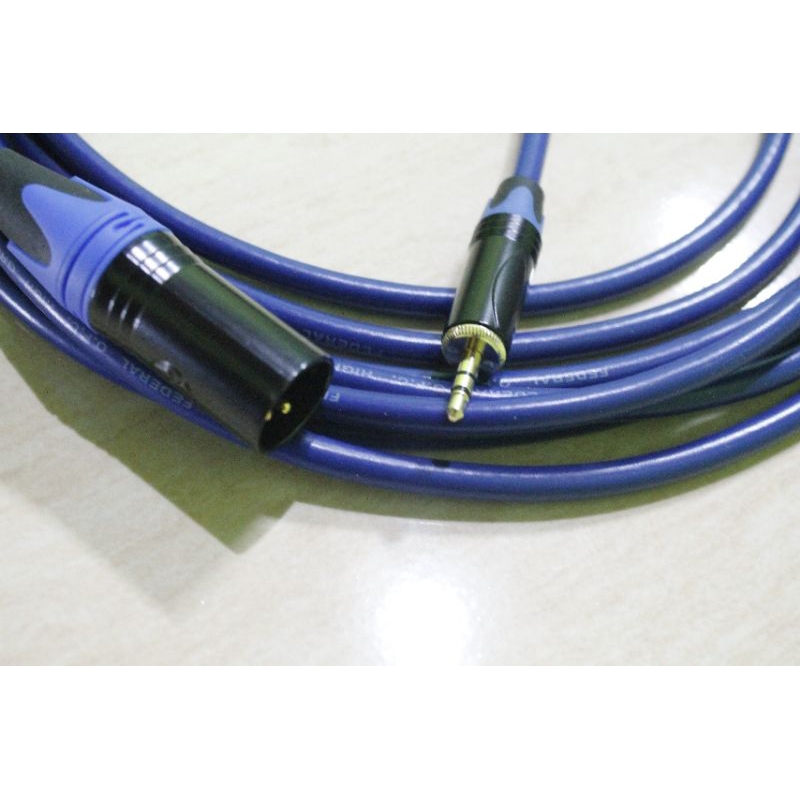 Kabel Aux 3,5mm to XLR Male 10M