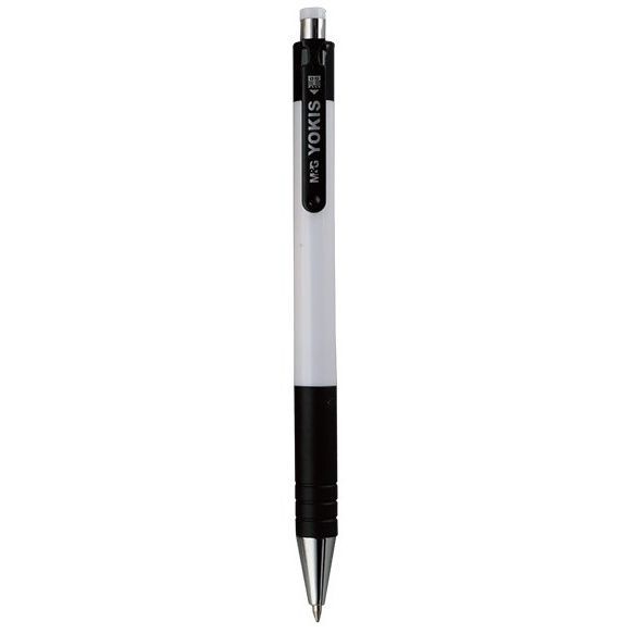 

Pulpen Cetek/Cetrek M&G Yokis Retractable Ball Pen 0.7mm ABP88473 White