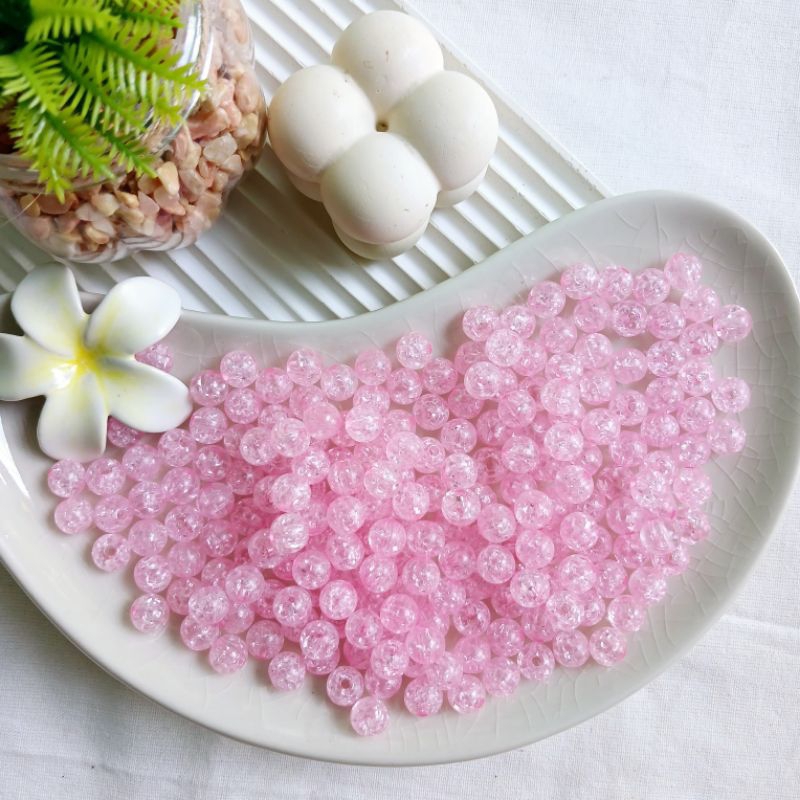 mote manik akrilik crack 8 mm