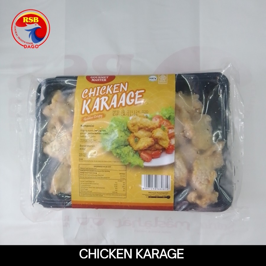 

GM CHICKEN KARAGE 400 GR