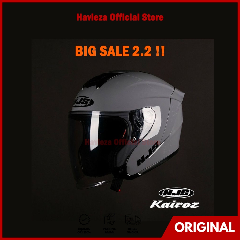 HELM NJS KAIROZ HALF FACE ORIGINAL
