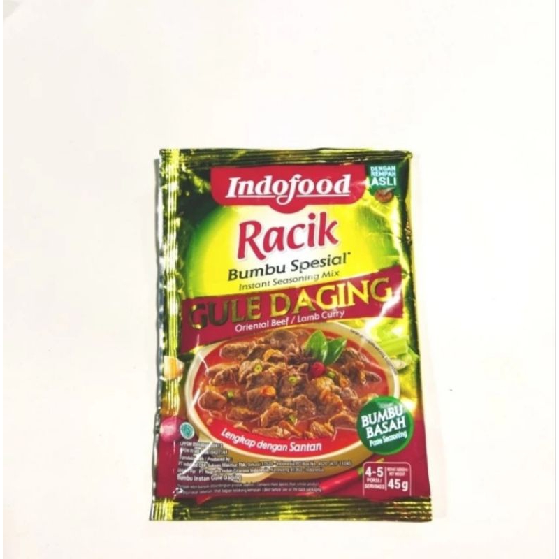 

racik bumbu special gulai daging 45gram