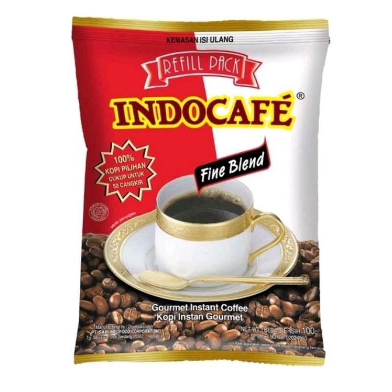 

Indocafe Fine Blend Refill isi 100 gram