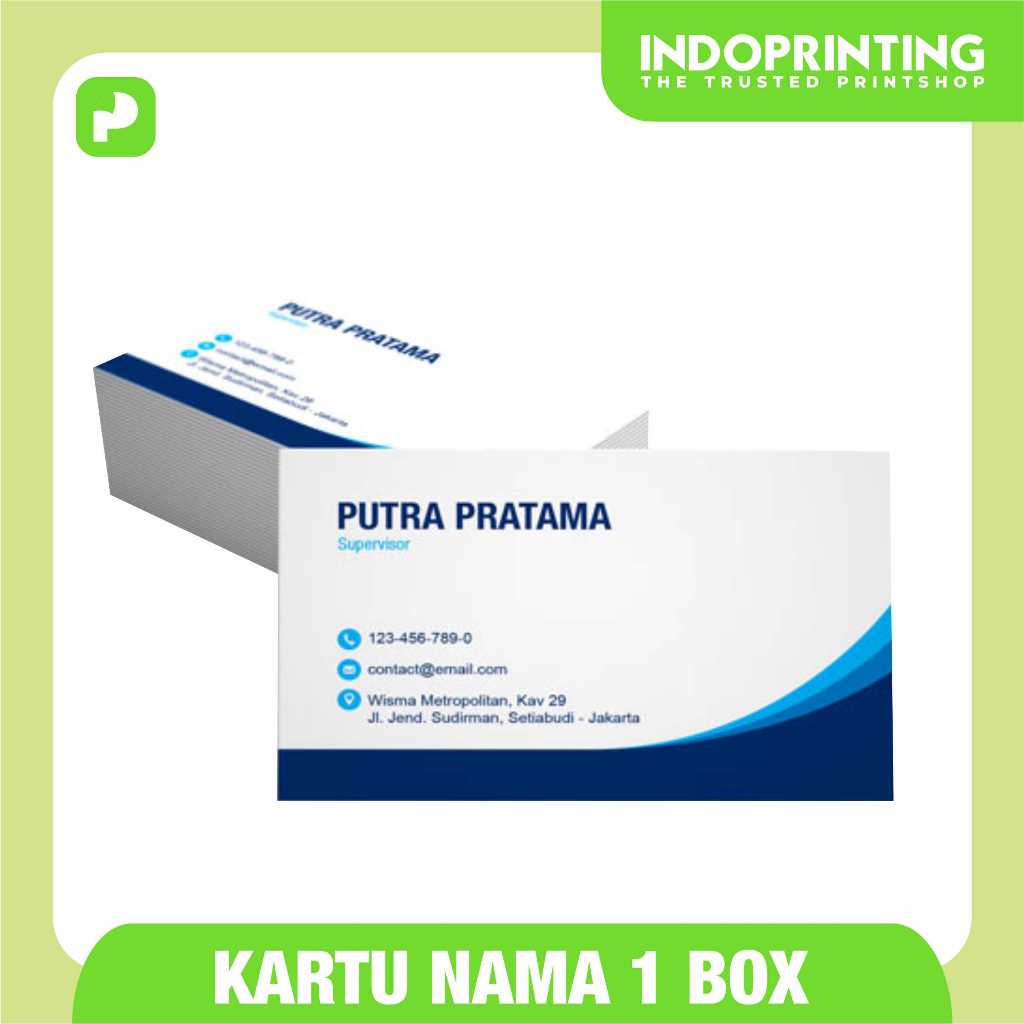 

Kartu Nama 1 Box ( 100 pcs )