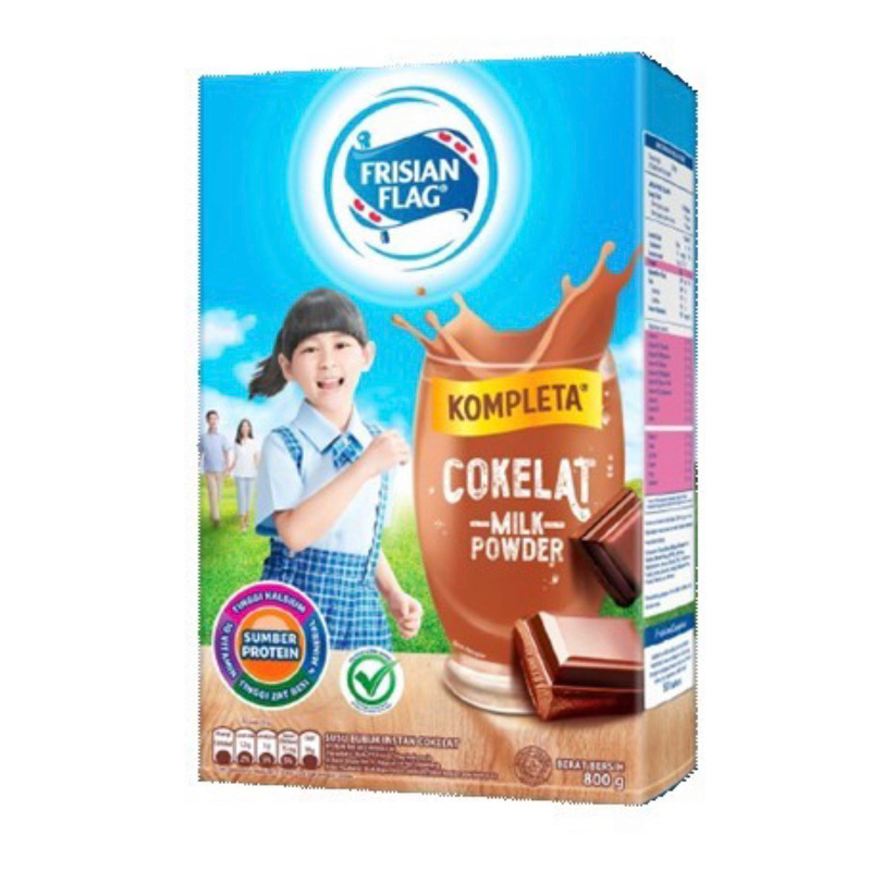 

Frisian Flag Cokelat Kompleta Susu Bubuk 800 gr