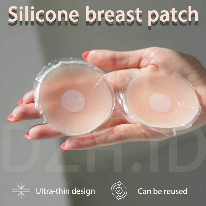 12 buah /nipple pad/ Kotak Silicone Backless Bra / Wings Bra / Wing Bra  / Invisible Bra / Nipple Si