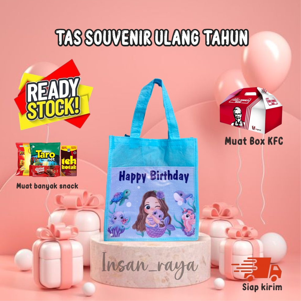 

TAS ULTAH MERMAID READY STOCK/TAS ULTAH MURAH/TAS ULTAH ANAK/TAS ULTAH SIAP KIRIM
