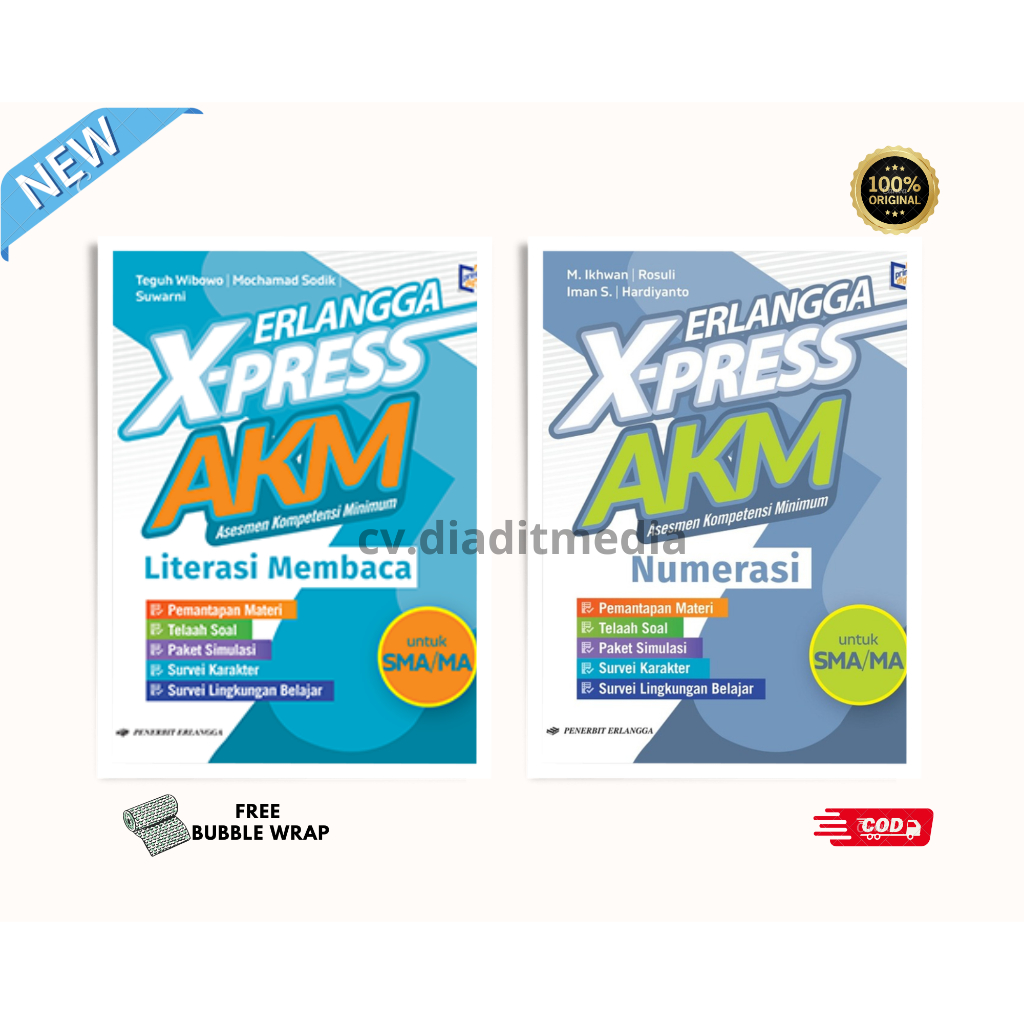 Buku Erlangga X-Press AKM SMA/MA - Erlangga