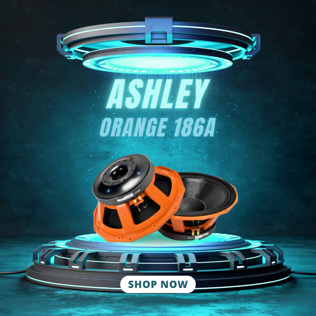 SPEAKER KOMPONEN ASHLEY 186A / ORANGE186A / ORANGE-186A 18 INCH GARANSI RESMI ASHLEY