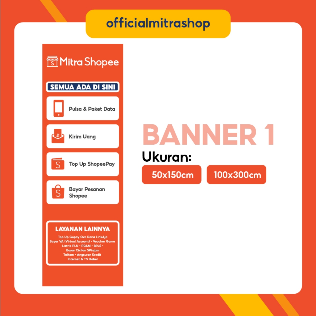 Mitra Shopee - Banner Vertikal