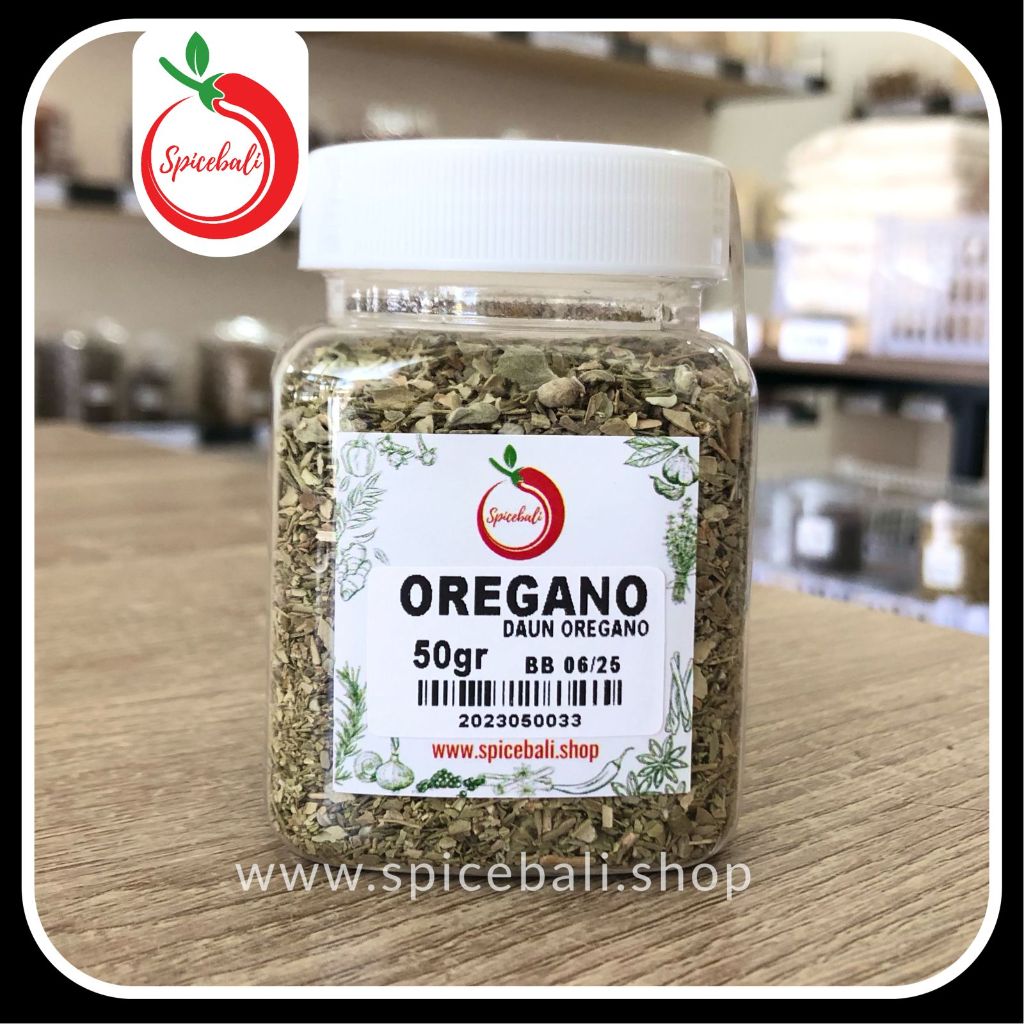 

Daun Oregano Kering 50 gr / Dried Oregano Flakes 50 gr / Dry Oregano Leaves / Oregano Kering