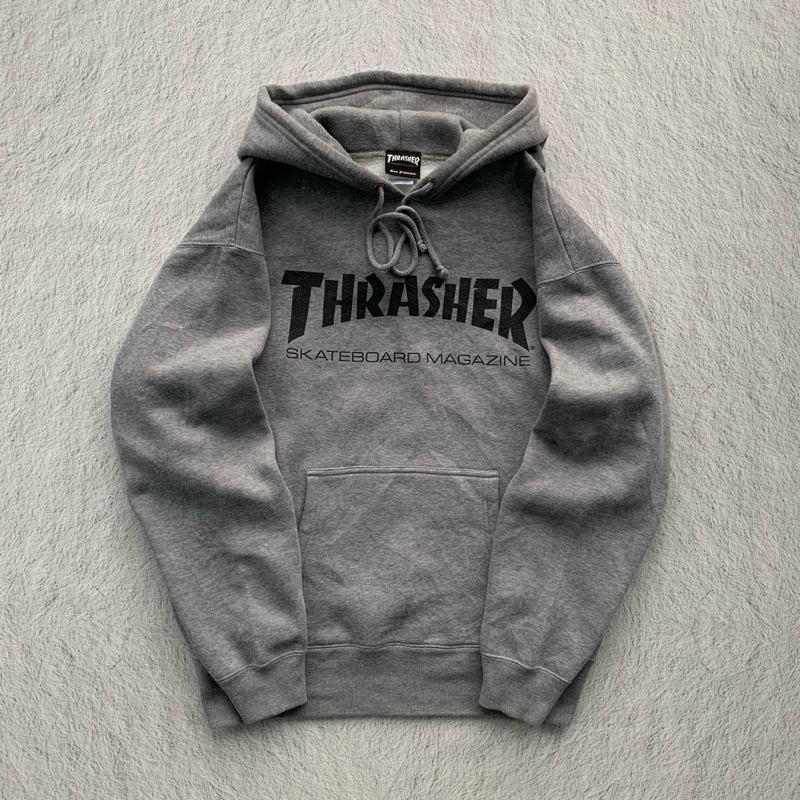 hoodie thrasher skatemag logo