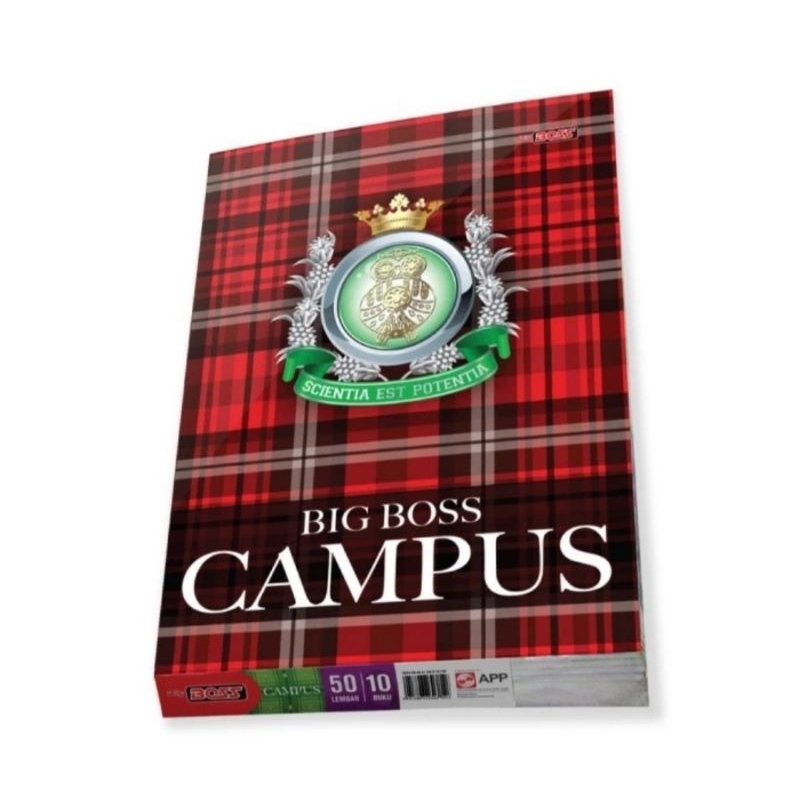 

Buku Tulis Bog Boss Campus 50 Lembar
