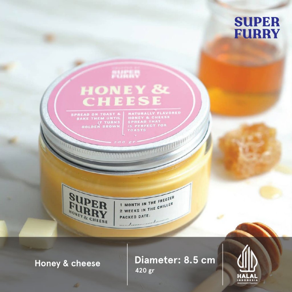 

Honey and Cheese Spread / Selai Madu Keju