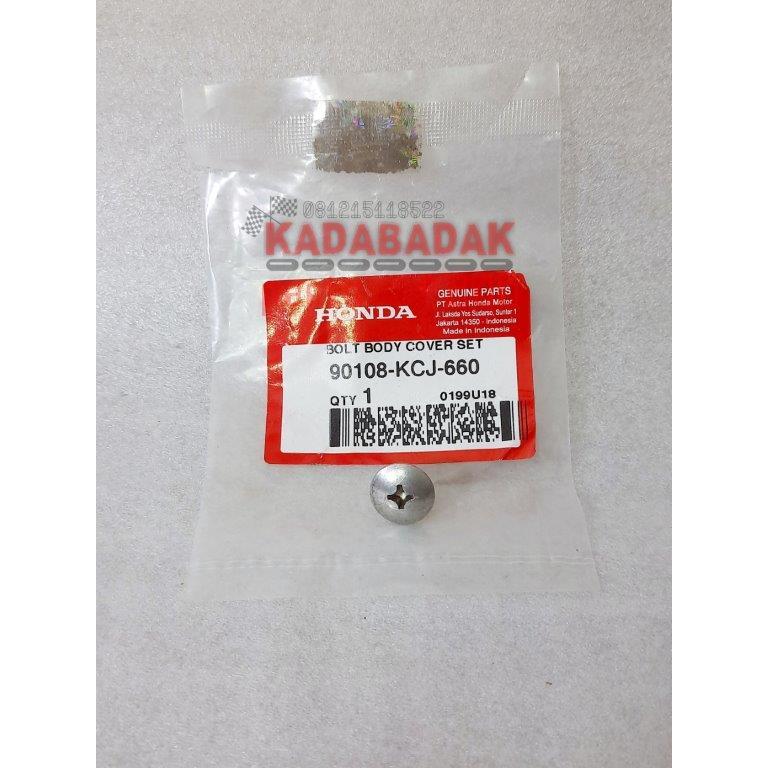 ORI ASLI Bolt Baut Body Cover Set Bodi Knalpot Halus Original Honda Tiger Revo Tirev 2008 - 2013