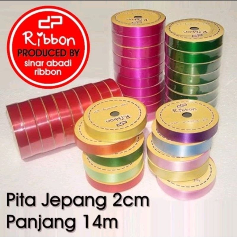 

GROSIR Pita Jepang Roll Kado Pita Gulungan Warna-warni 2cm