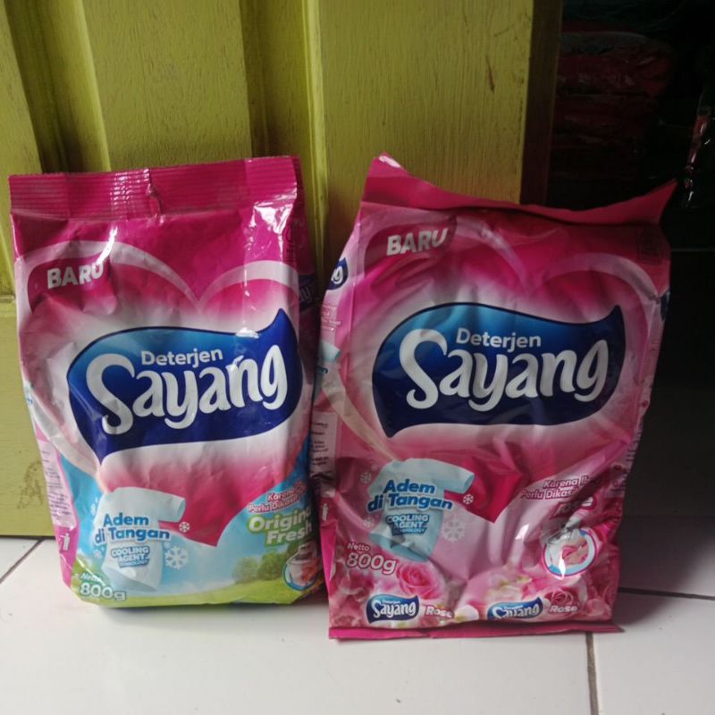 deterjen bubuk sayang 800g