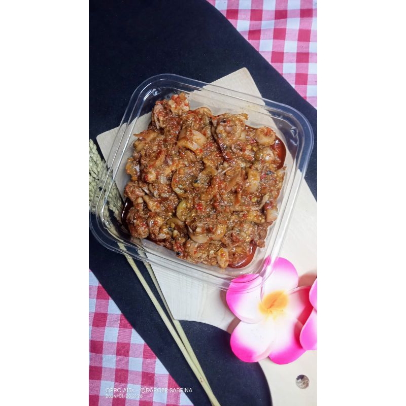 

Sambal Cumi Mercon By Dapoer Sabrina