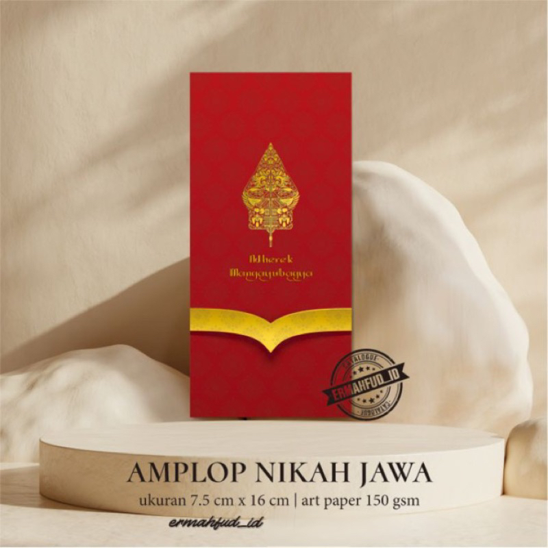 

amplop nikah jawa amplop kondangan amplop custom wedding