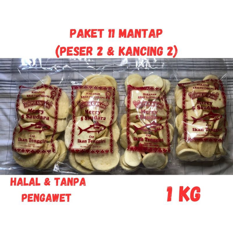 

PAKET 11 MANTAP (PESER 2 & KANCING 2) 1 KG