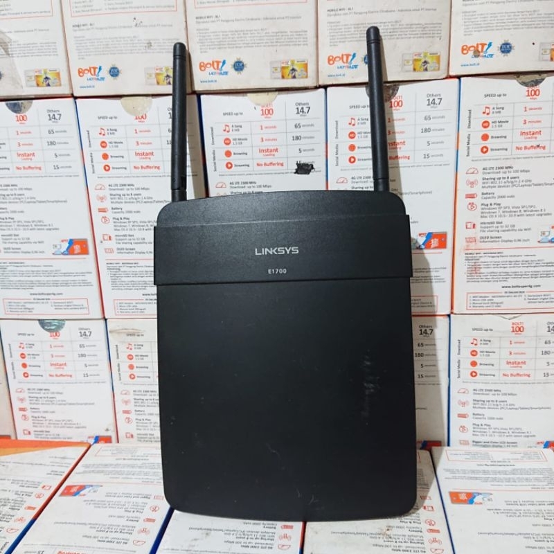 CISCO Linksys E1700  Router Acespoint Wireless (300Mbps) Single Band