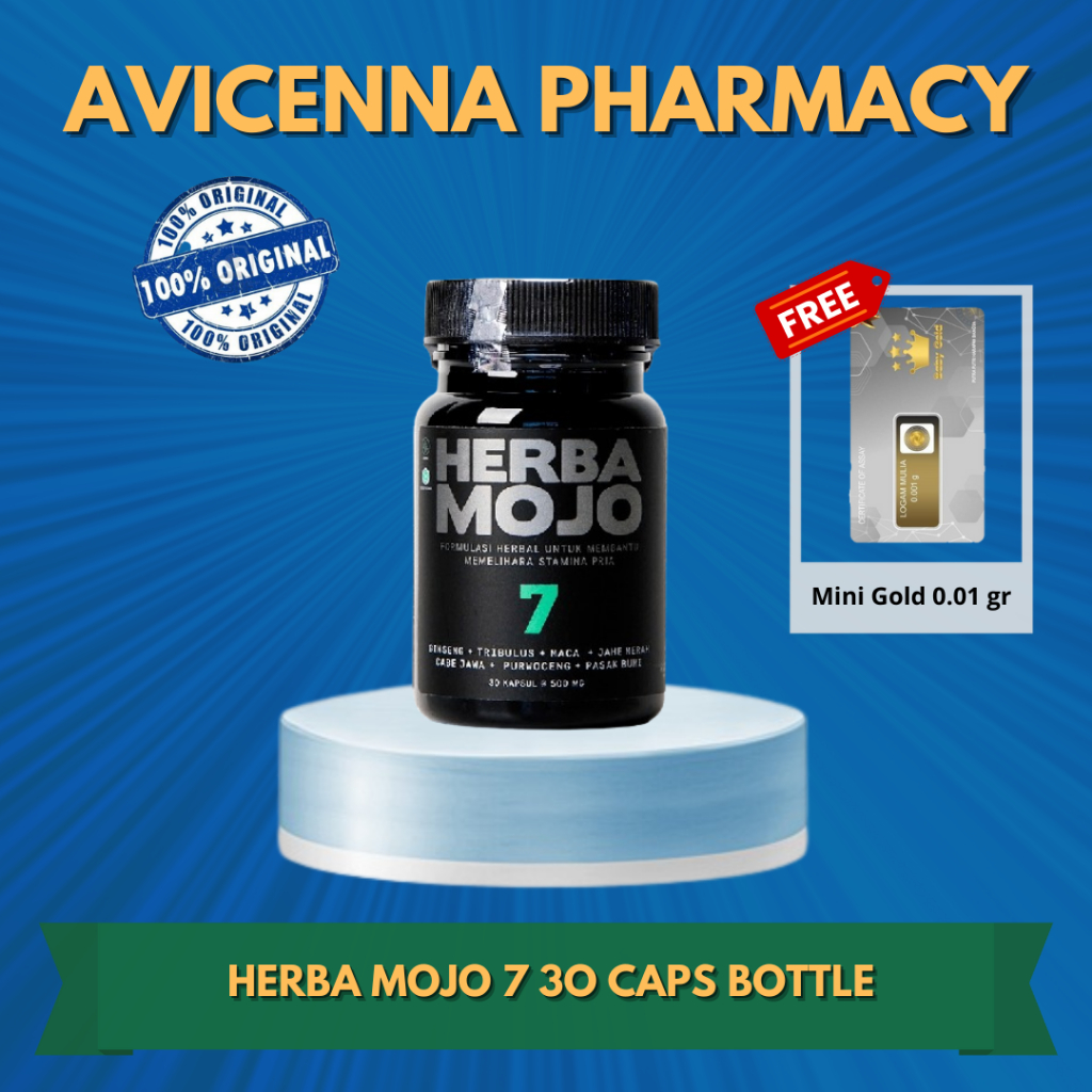 Herba Mojo 7 isi 30 Kapsul