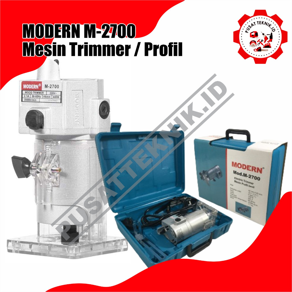 MODERN M2700 MESIN TRIMMER PROFIL MODERN M 2700 PUSAT TEKNIK ID