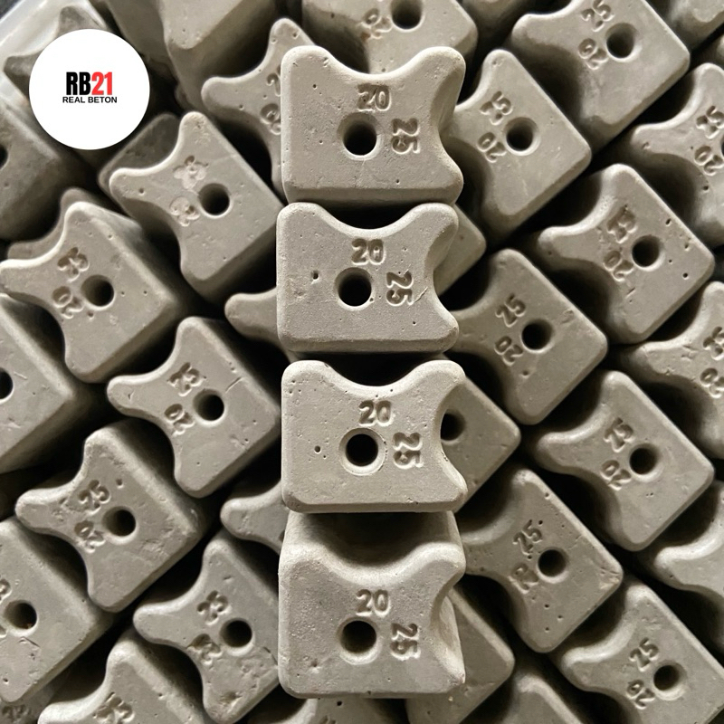 Tahu beton - Beton decking - Real Beton - Spacer - UK 20mm 25mm