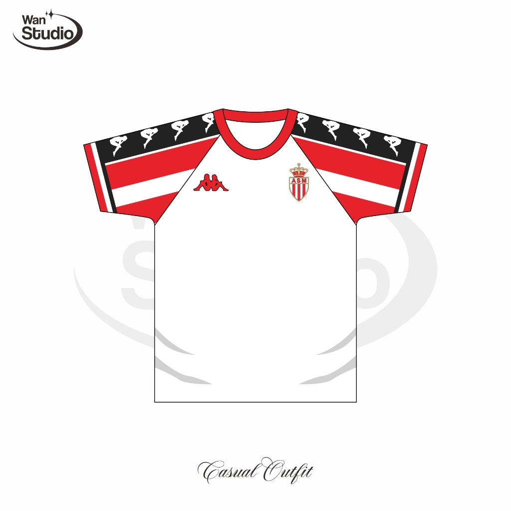 AS MONACO RETRO JERSEY | JERSEY CUSTOM