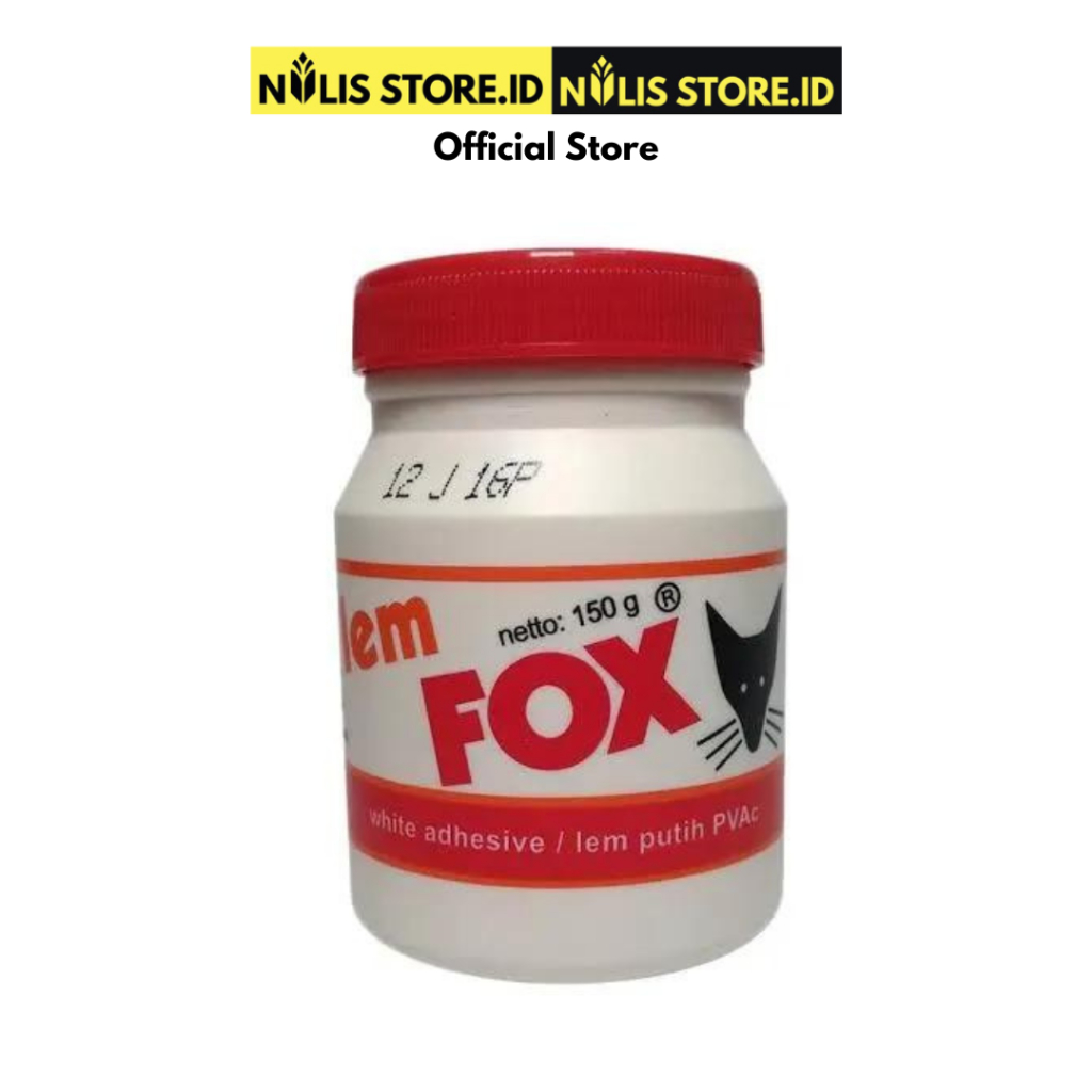 

Lem Fox PVAc Botol 150 Gram